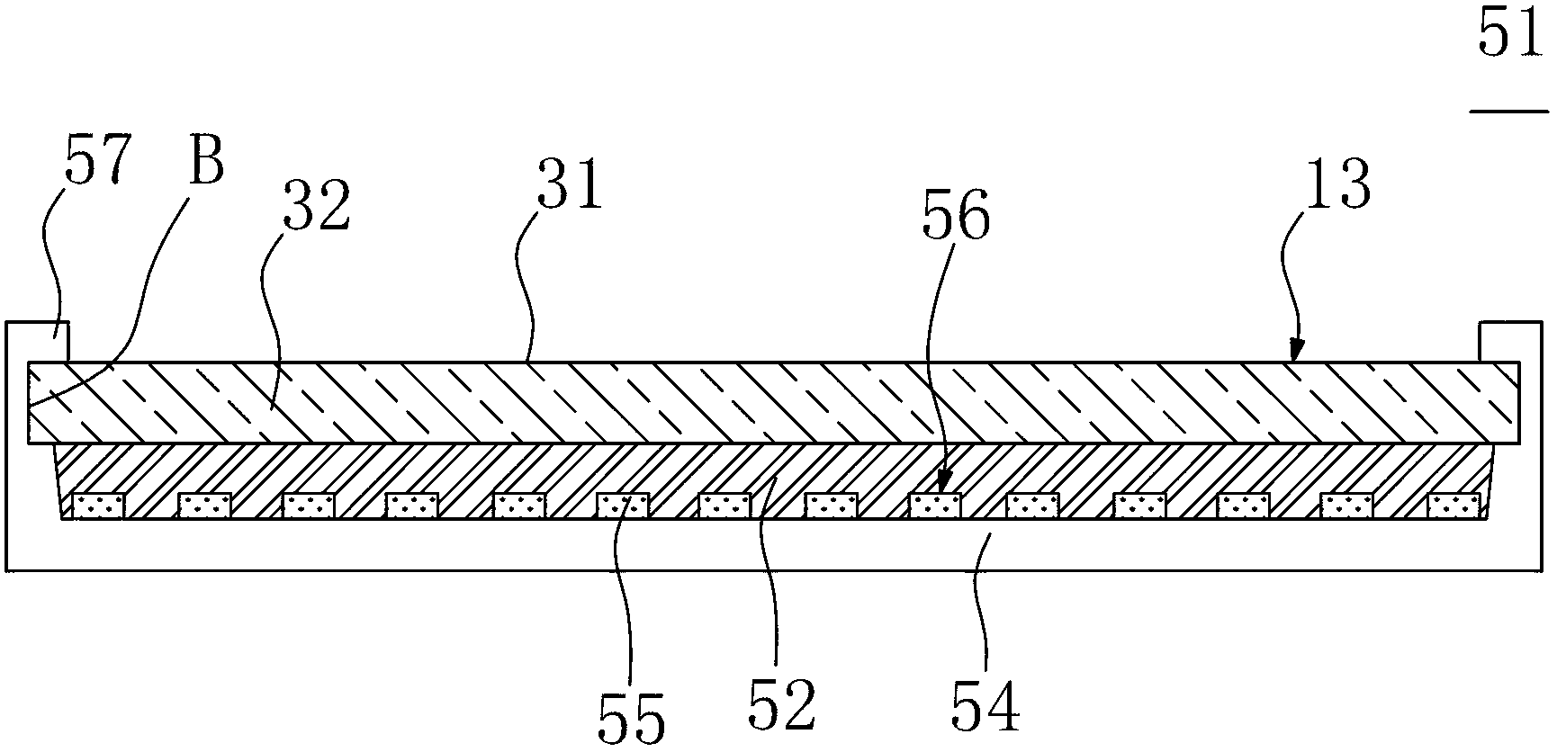 Light emitting diode encapsulation structure and light emitting diode encapsulation method