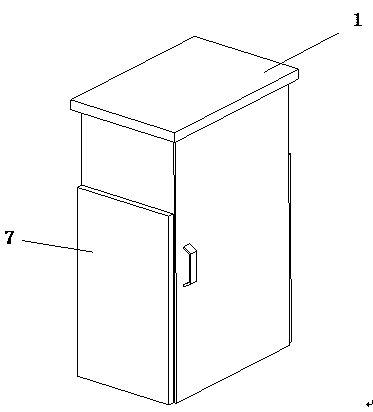 Power distribution cabinet for community electric room