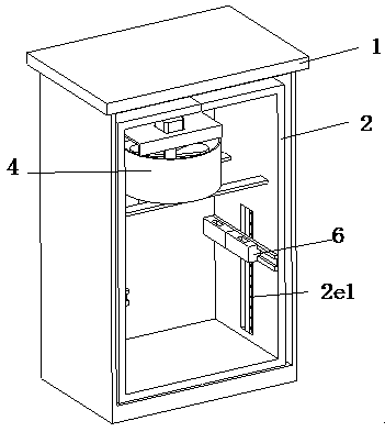 Power distribution cabinet for community electric room