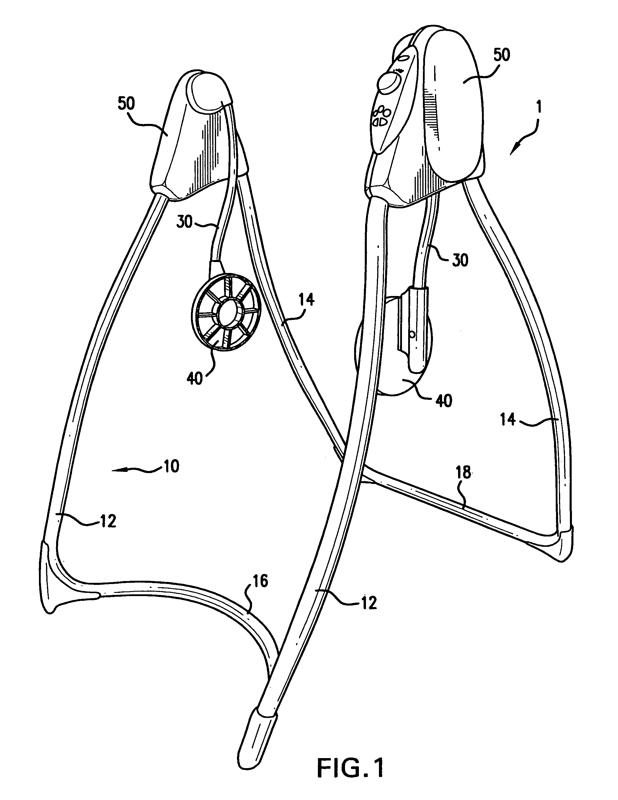 Bouncer seat assembly