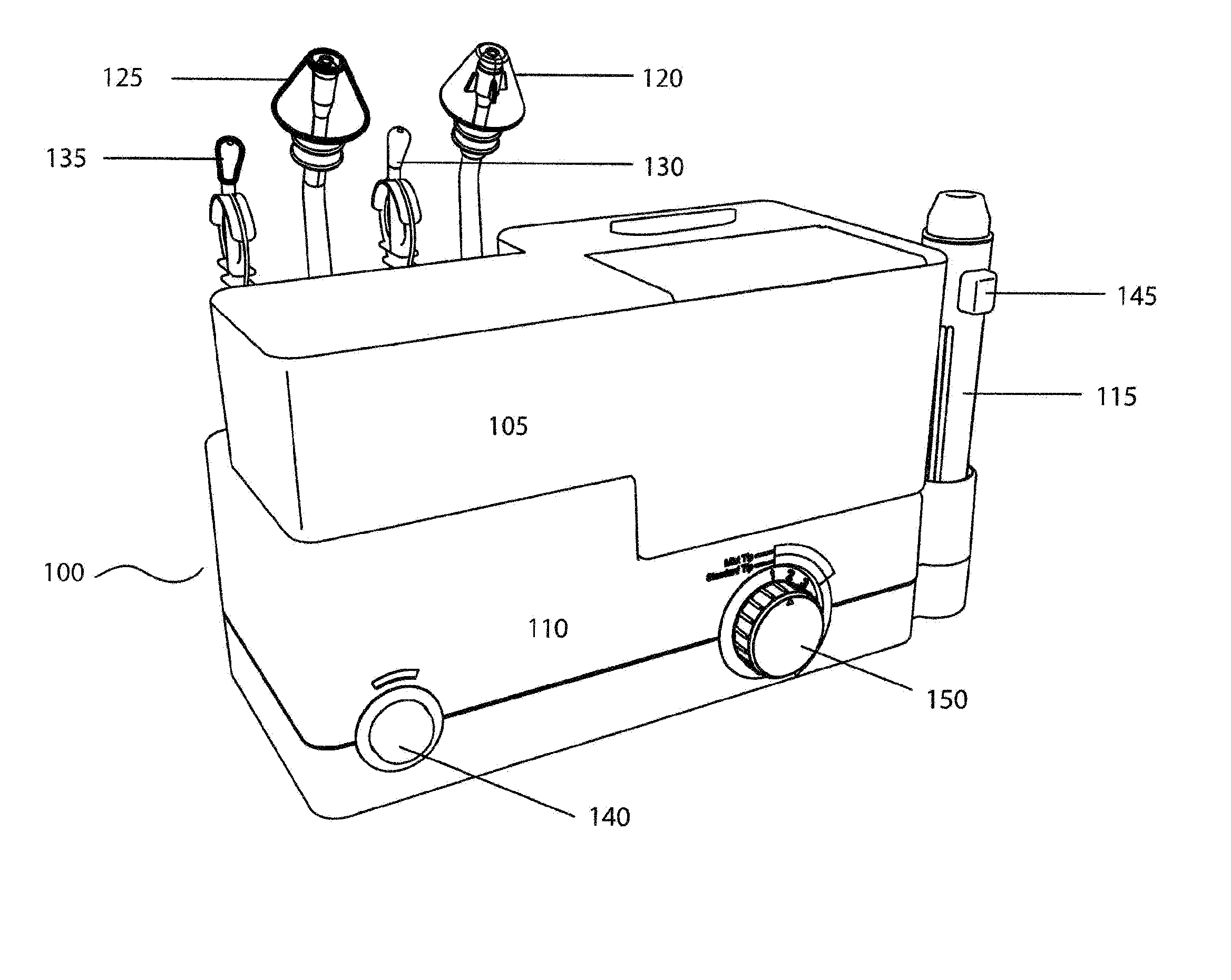 Pulsating irrigator apparatus for hygienic cleansing