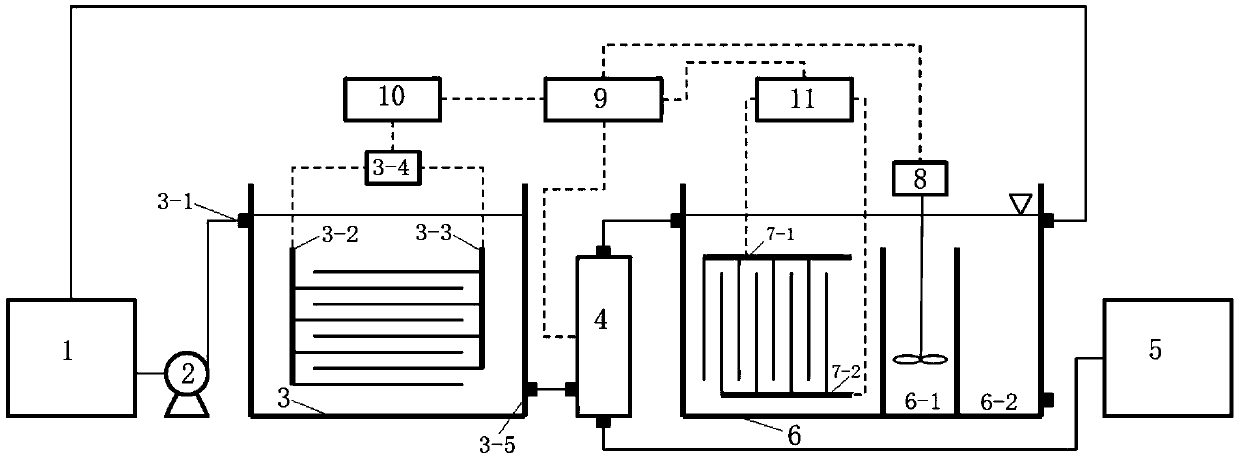 Defluorination device without concentrated water discharge