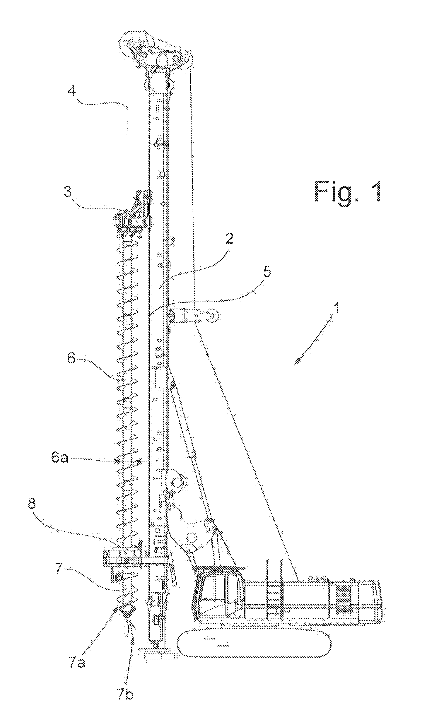 Auger cleaning device for removing debris from a helical drilling tool, drilling machine provided with said cleaning device and use of said drilling machine