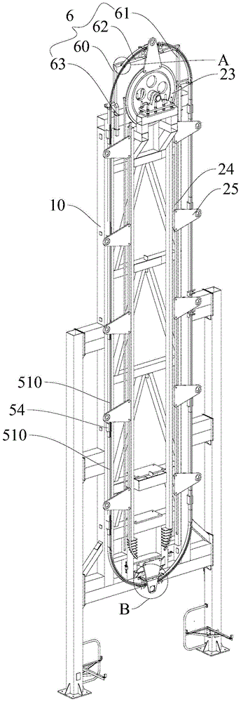 Three-dimensional circulation garage