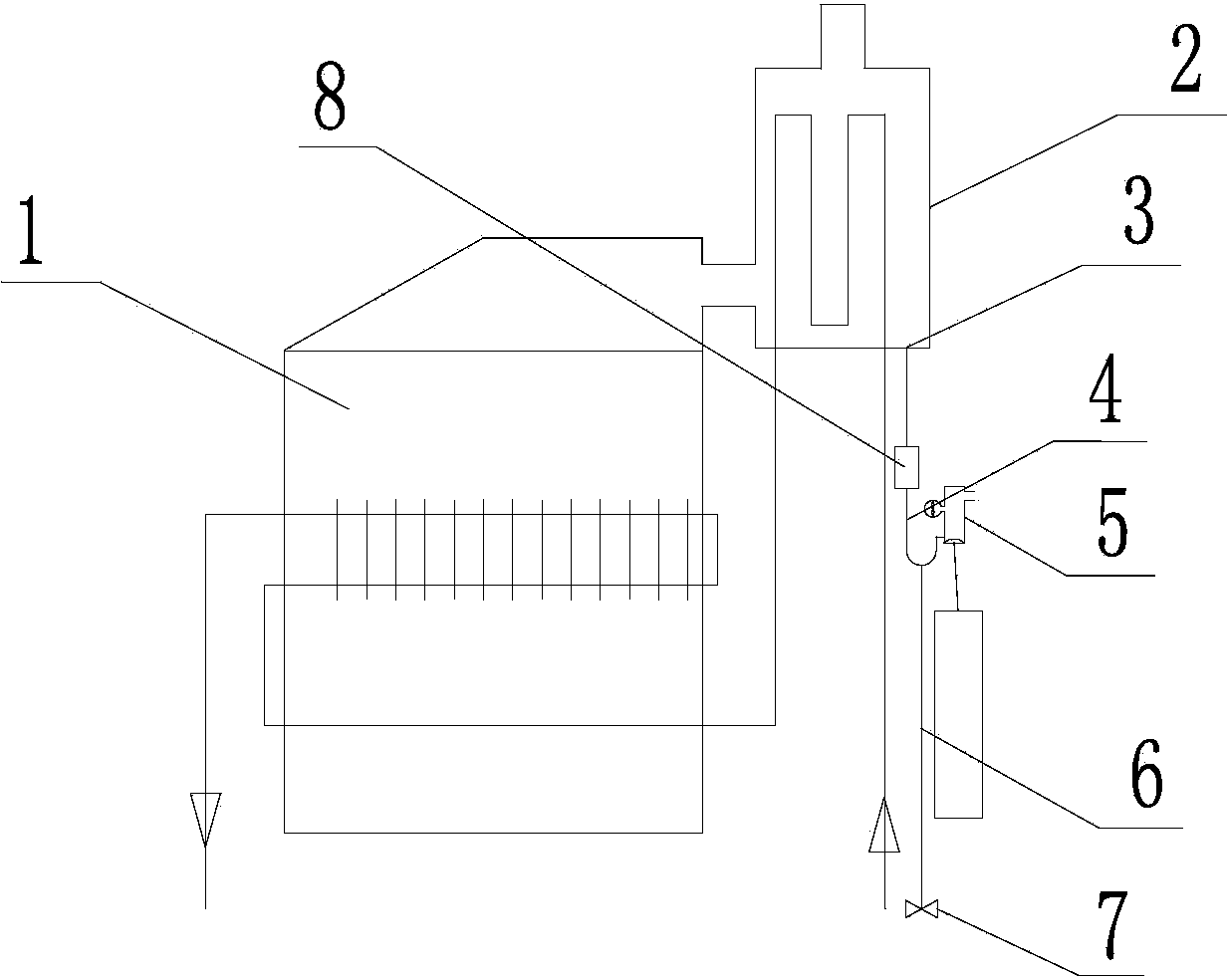 Condensation type gas water heater