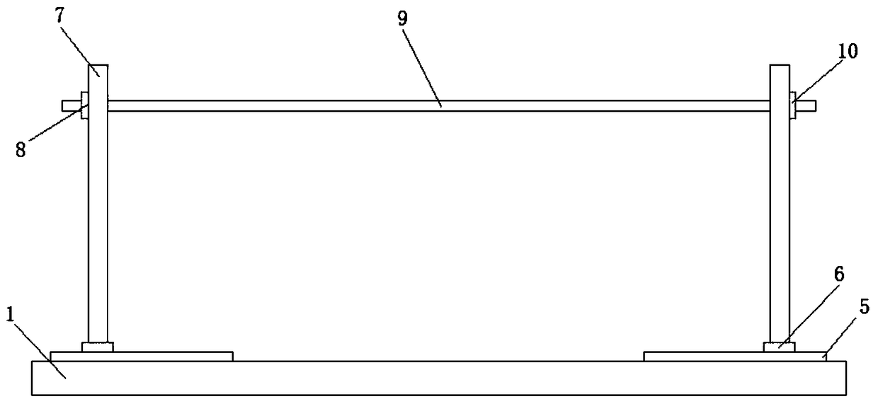 Plate cutting dust recovery device