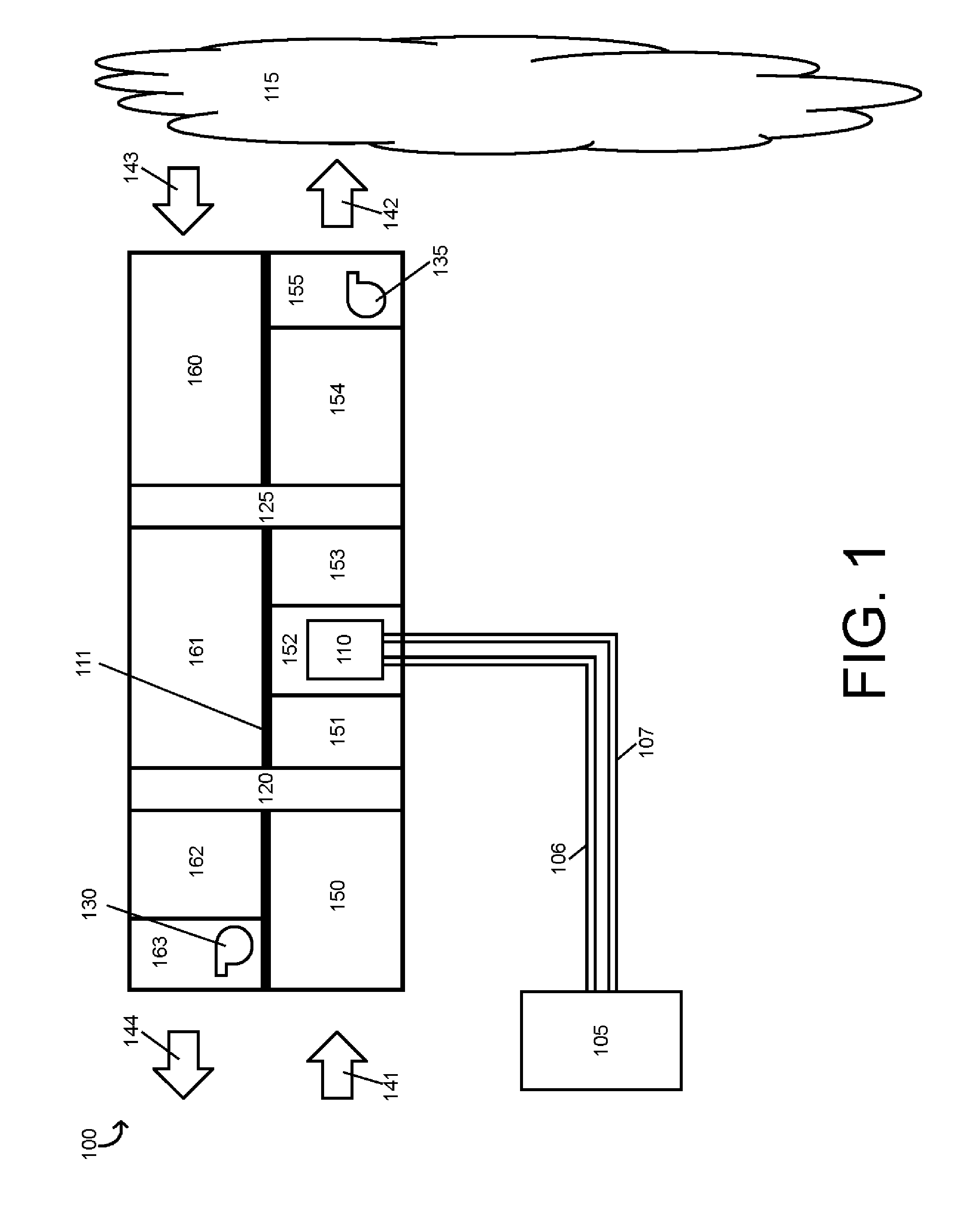 High efficiency ventilation system