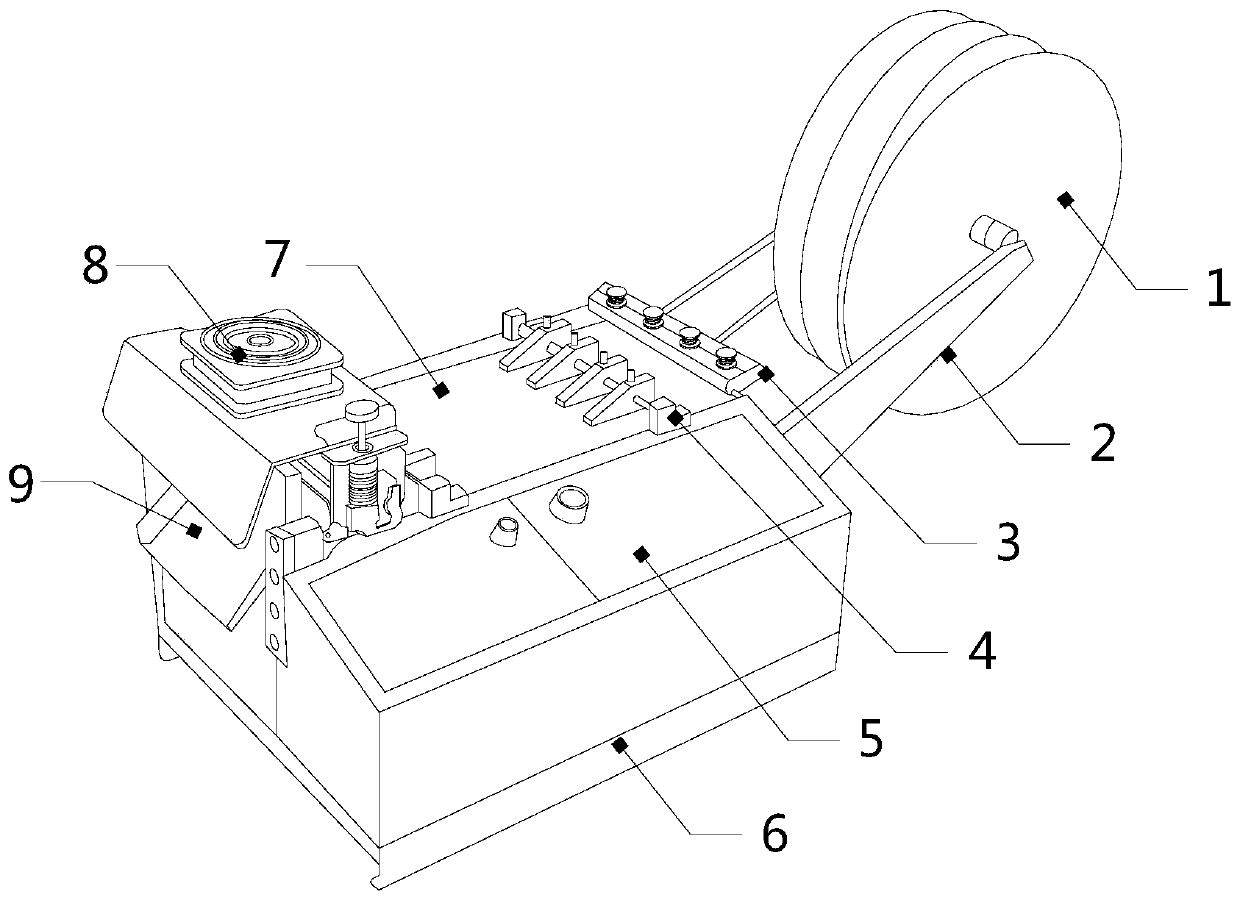 Belt guide machine for textile processing