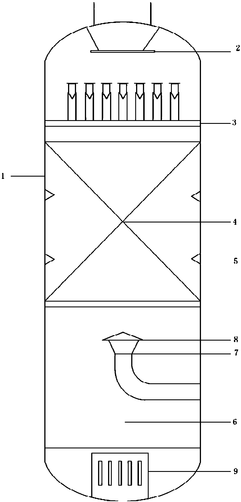 A fixed-bed hydrogenation reactor and its application method