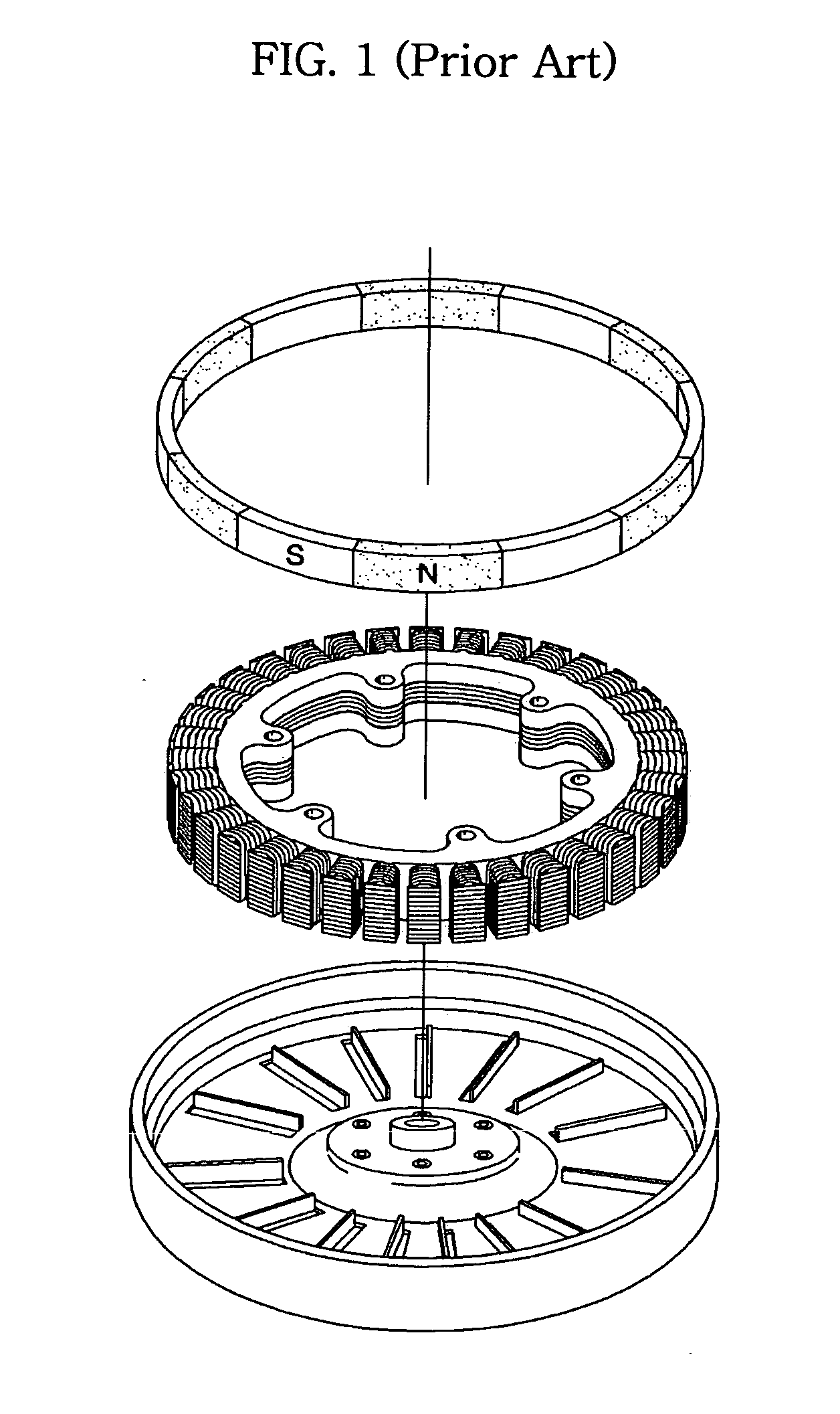 Variable speed motor