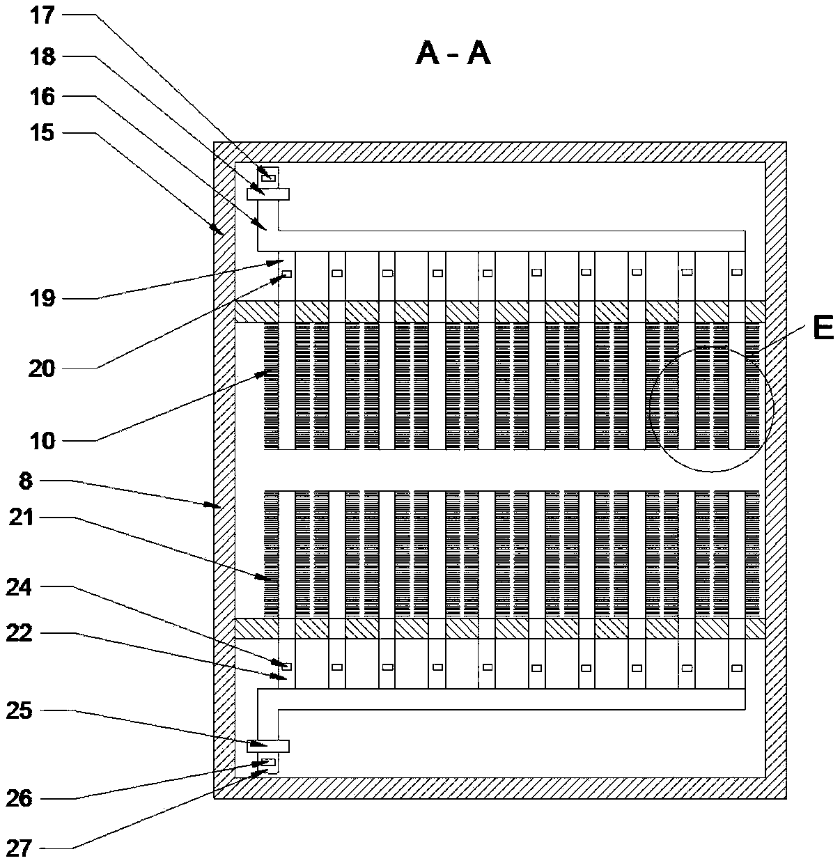 Cleaning device for medicine bottles for laboratory use