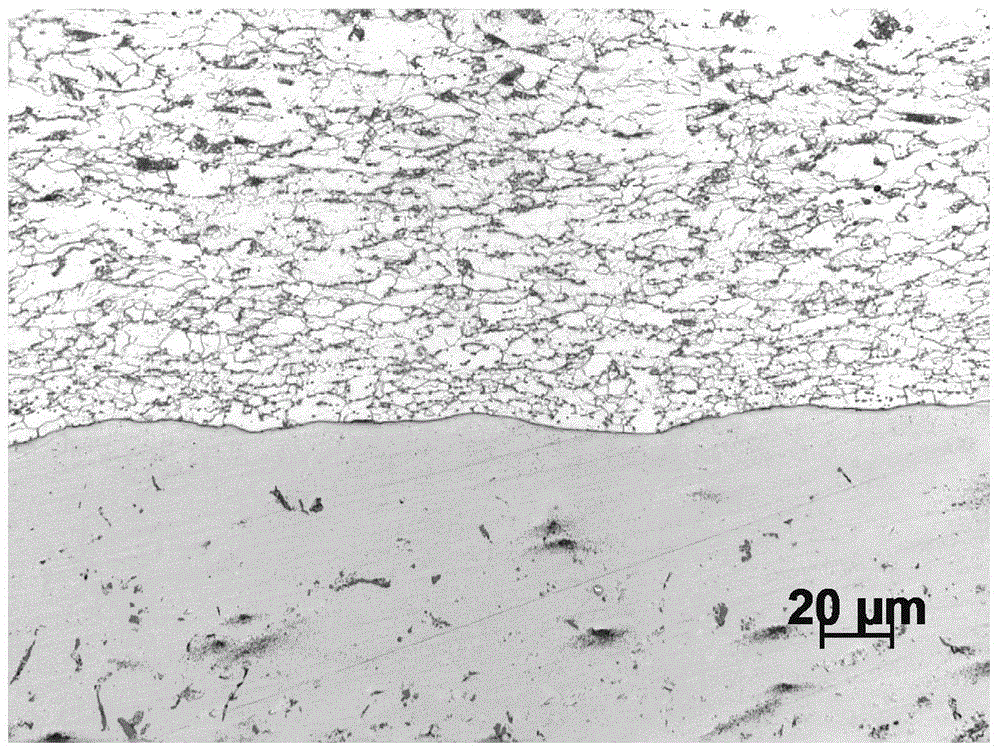 Method for preparing titanium steel cladding board with thin coating