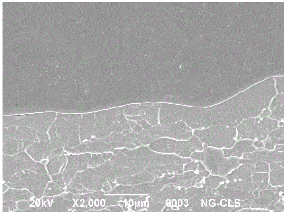 Method for preparing titanium steel cladding board with thin coating