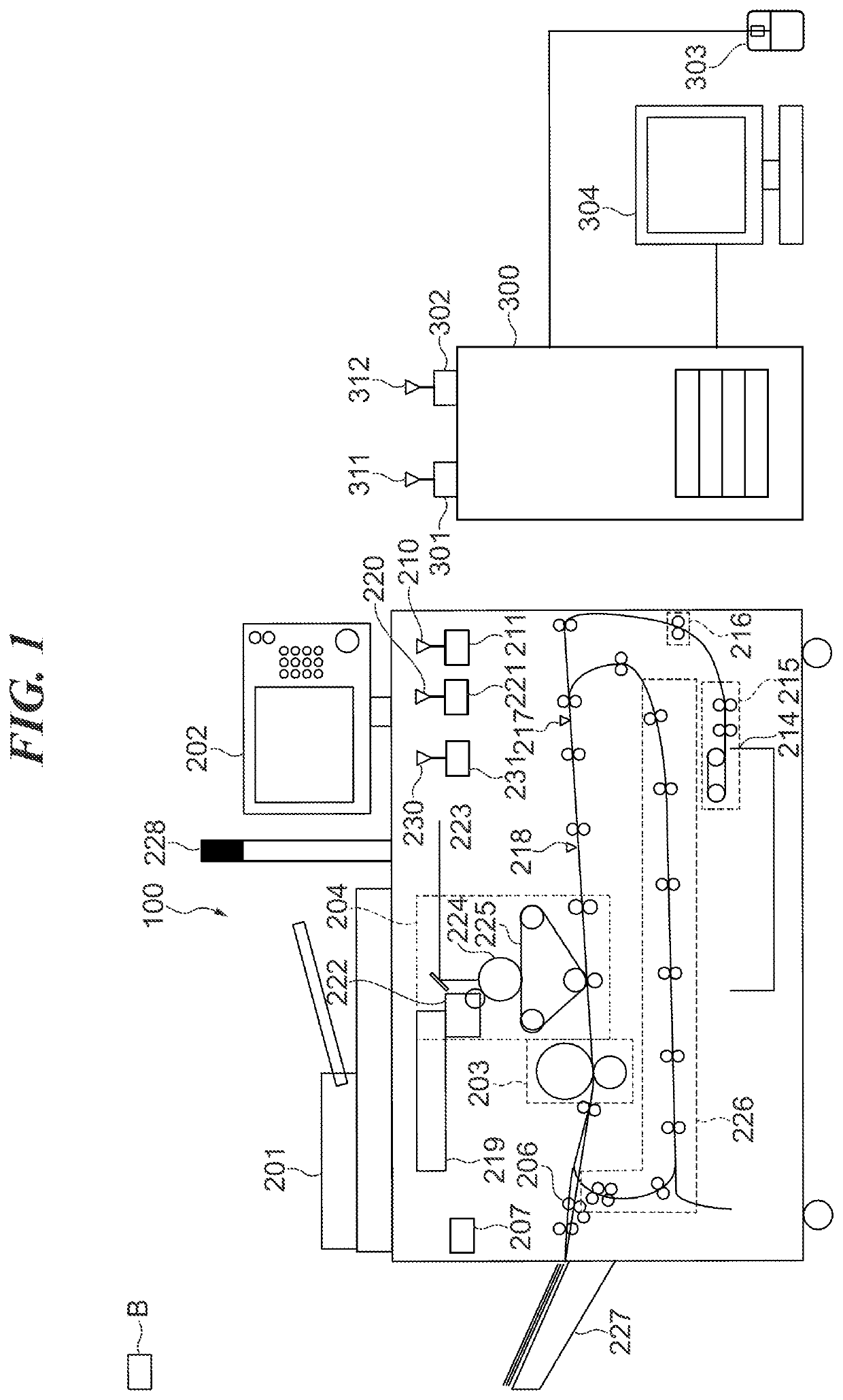 Image forming system that suitably carries out communication using mobile communication system, control method therefor, and storage medium