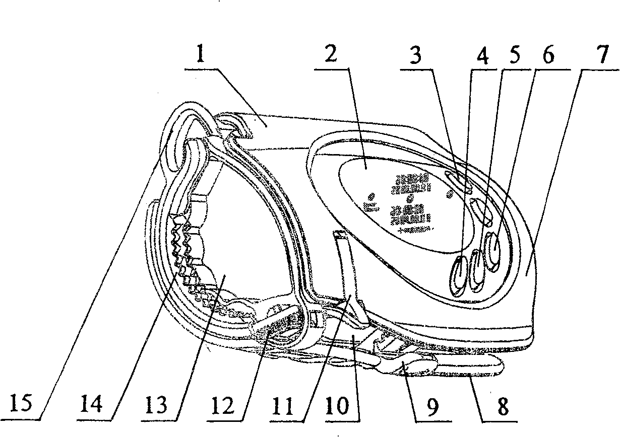 Umbilical cord clamps with birth time electronic display and cutting function