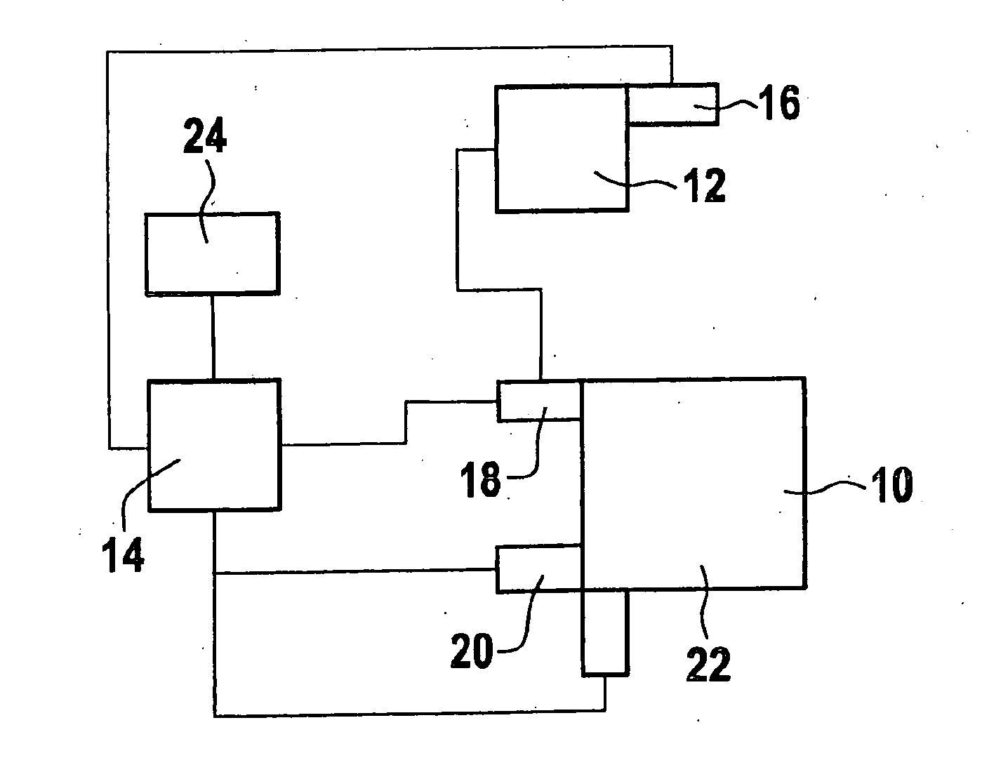 Method and device for detecting a tank level