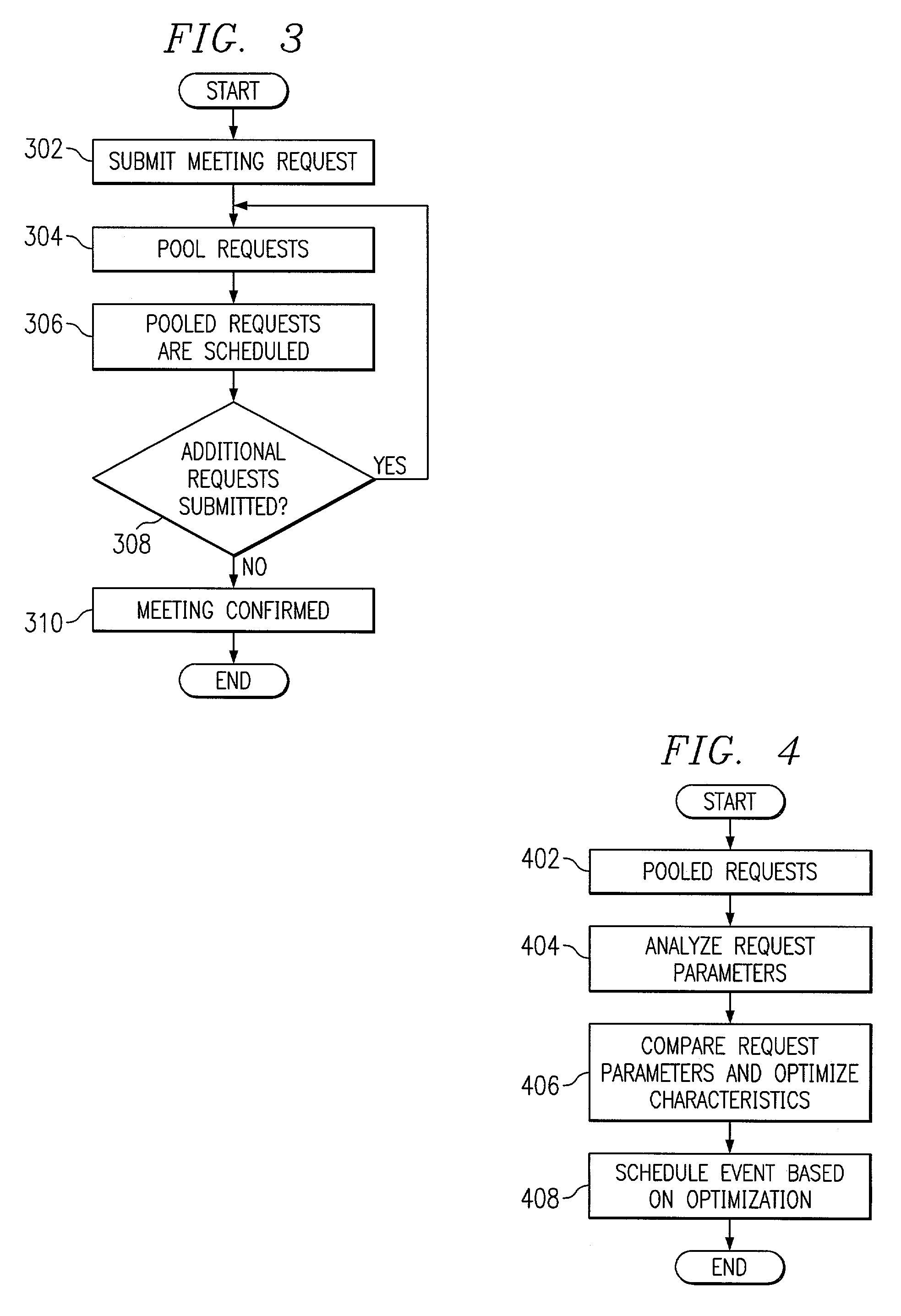 Event scheduling with optimization