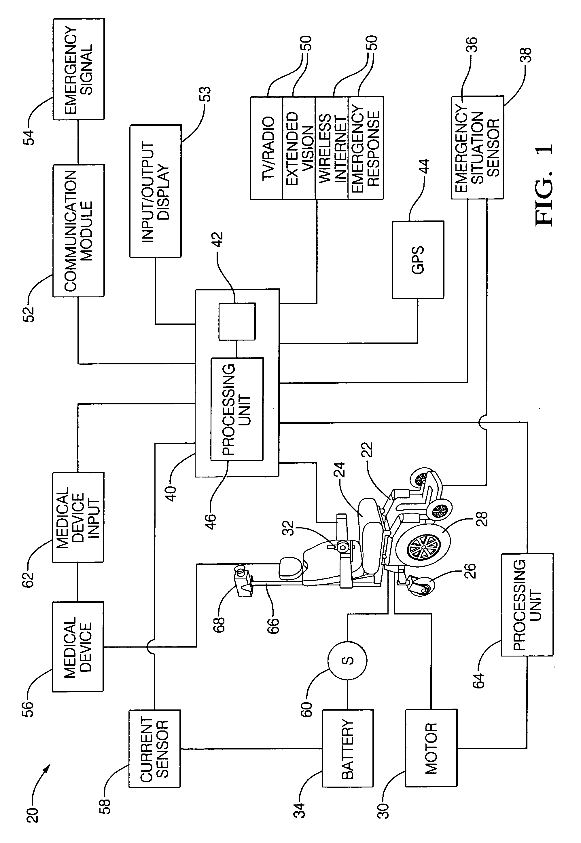 Personal mobility device with an incorporated safety and informational system