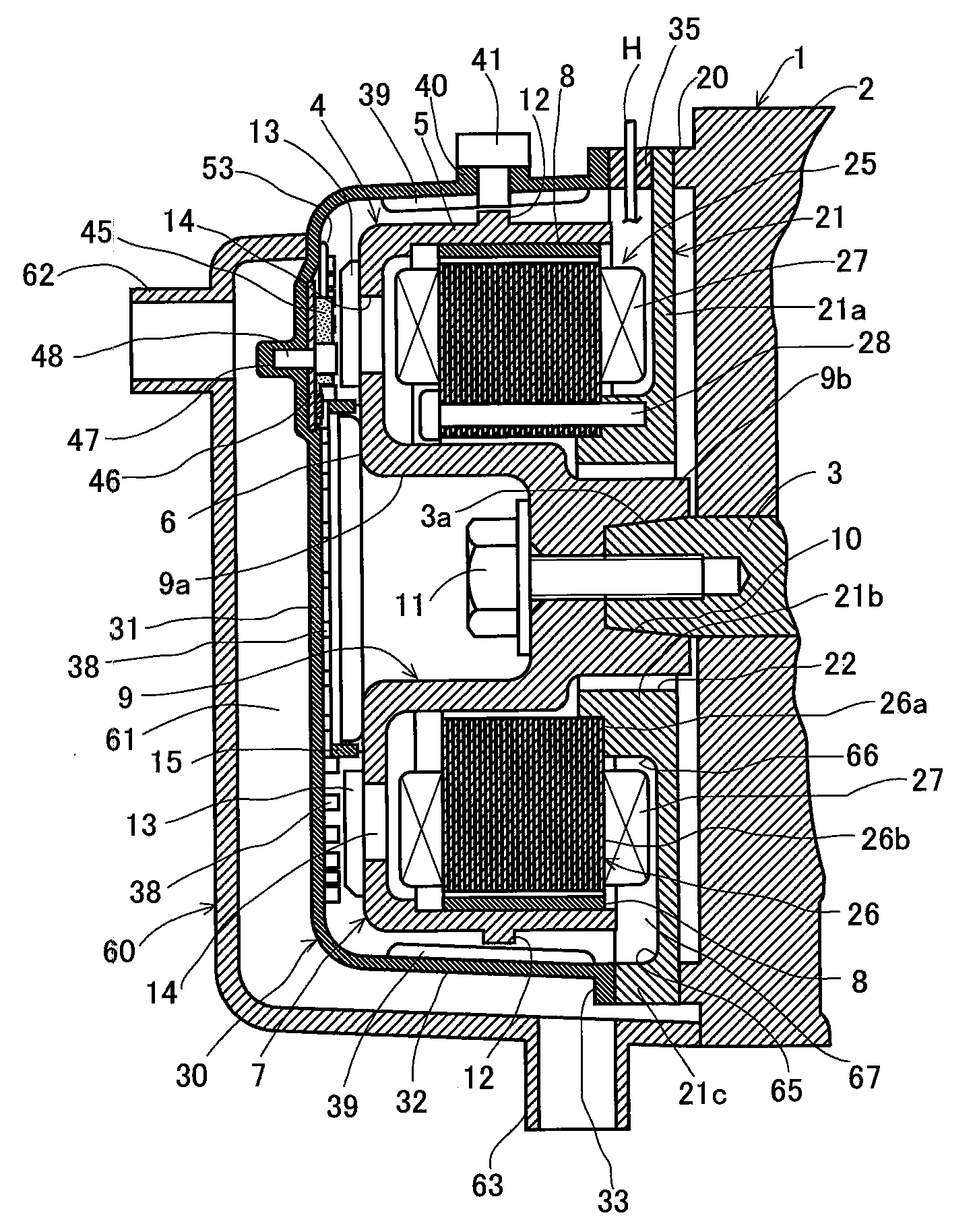 Starter generator