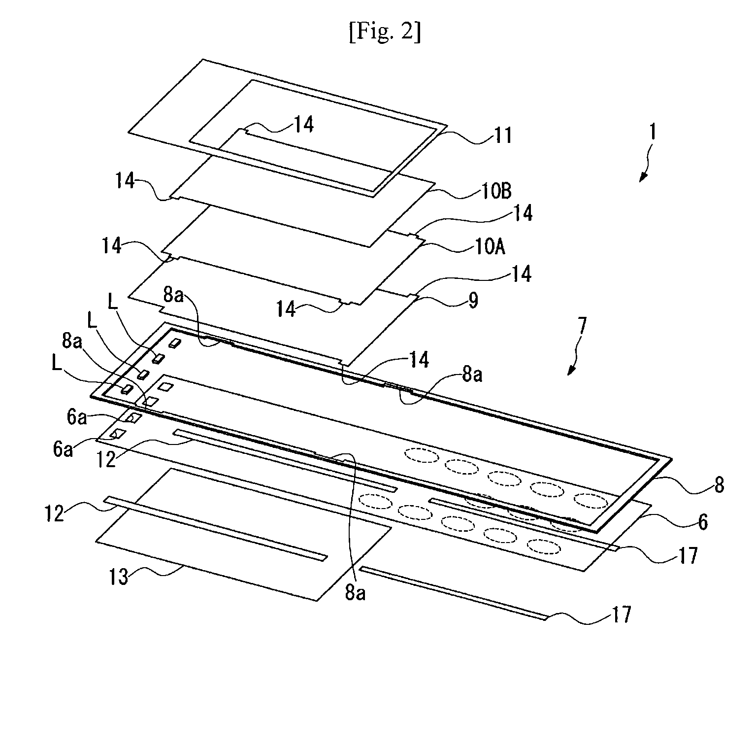 Planar light unit and display apparatus having the same