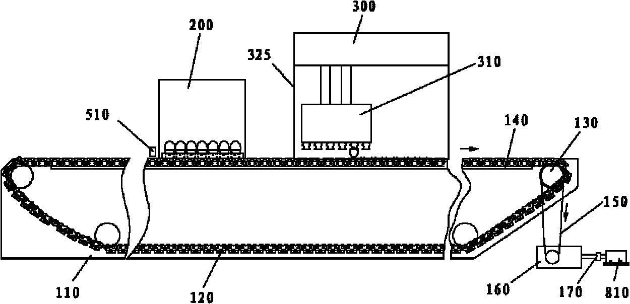 On-line automatic detection and sorting equipment and method for incubated egg quality