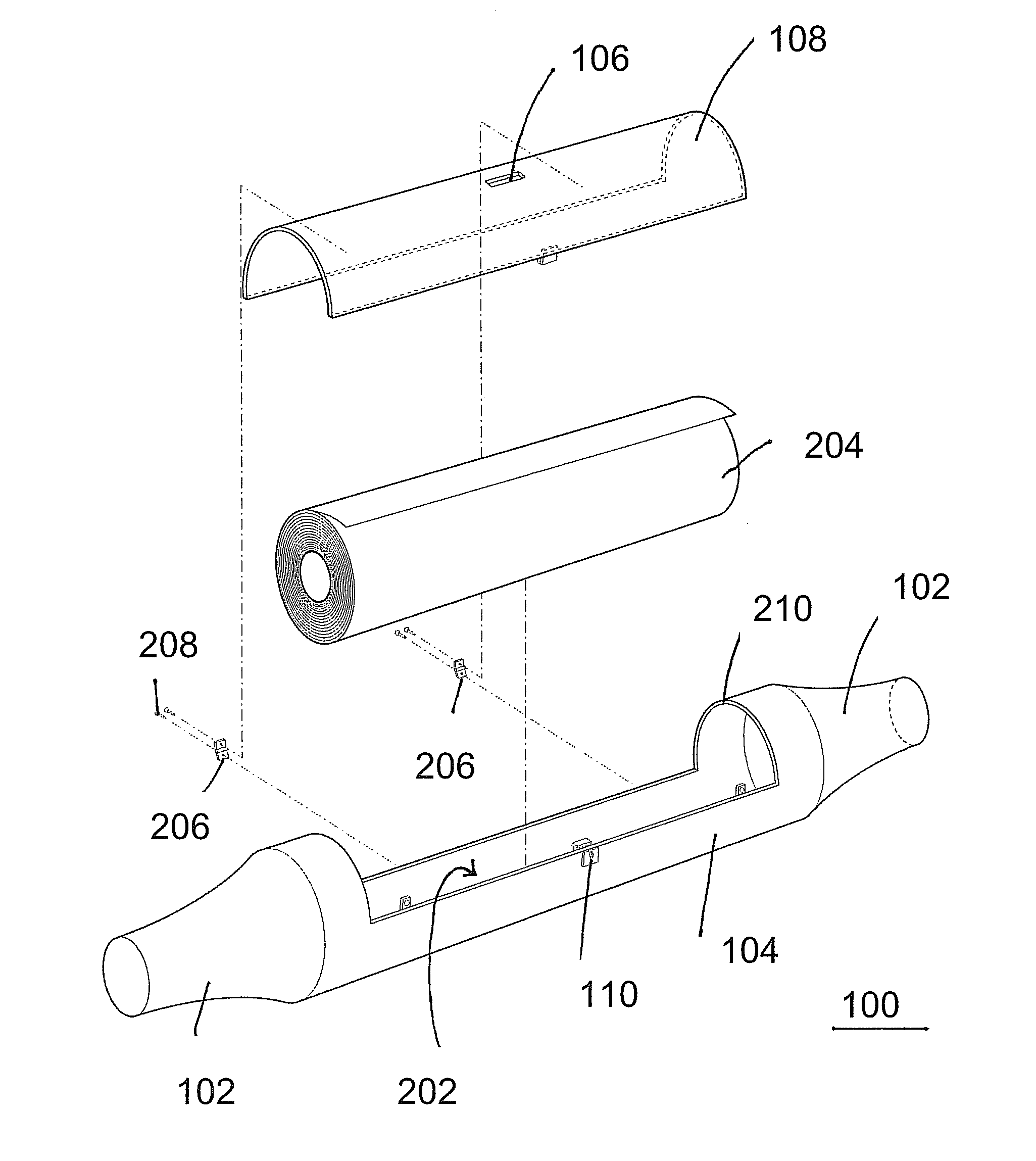 Cart Handle Dispenser