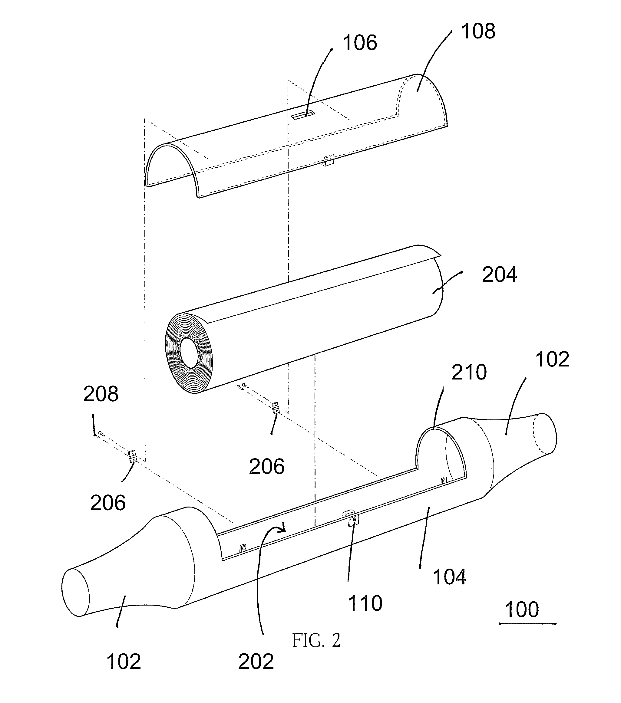 Cart Handle Dispenser