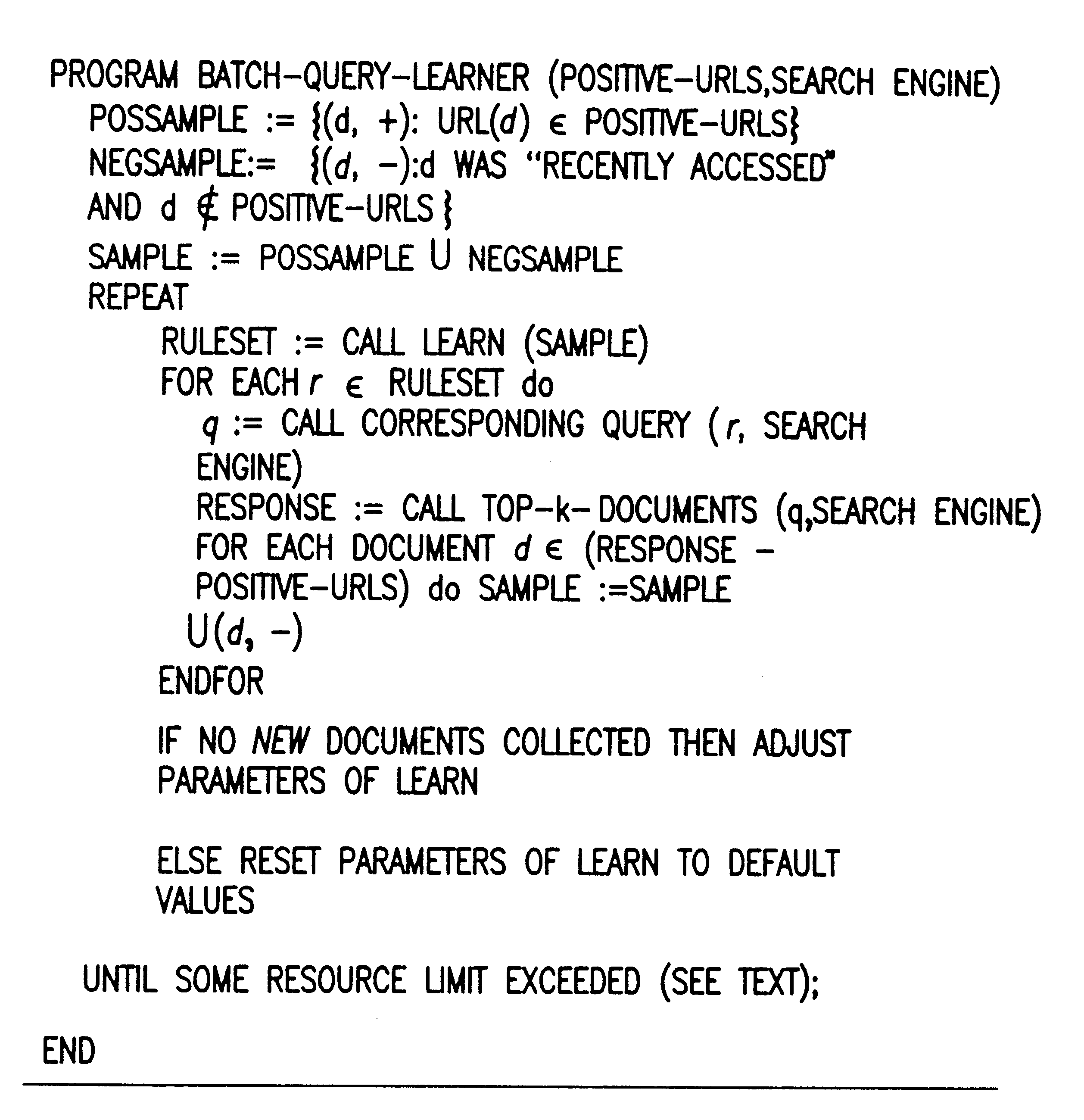 System and method for finding information in a distributed information system using query learning and meta search