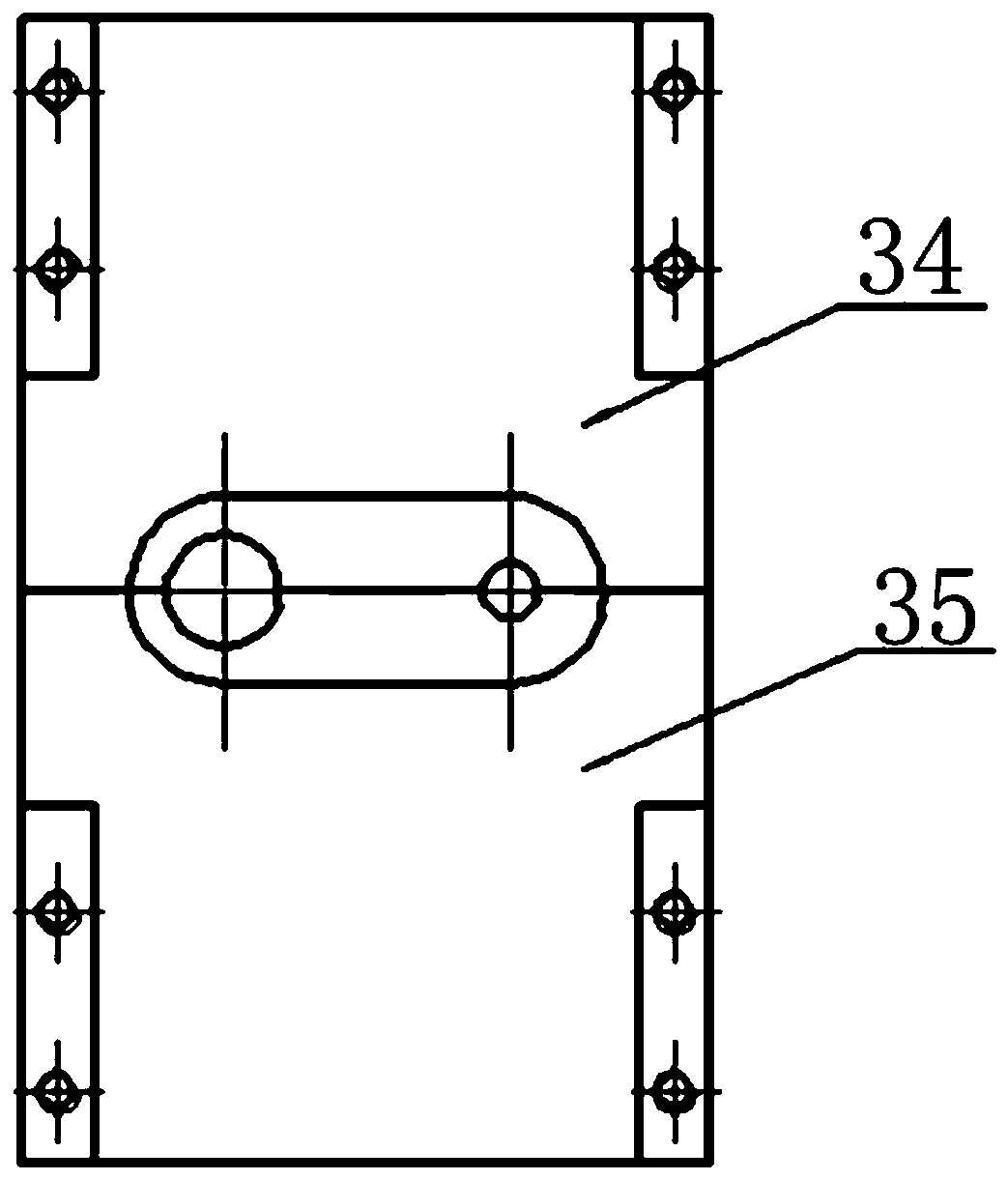 Forming process and mold of double-head pressure plate type "o" groove for automobile air-conditioning pipeline