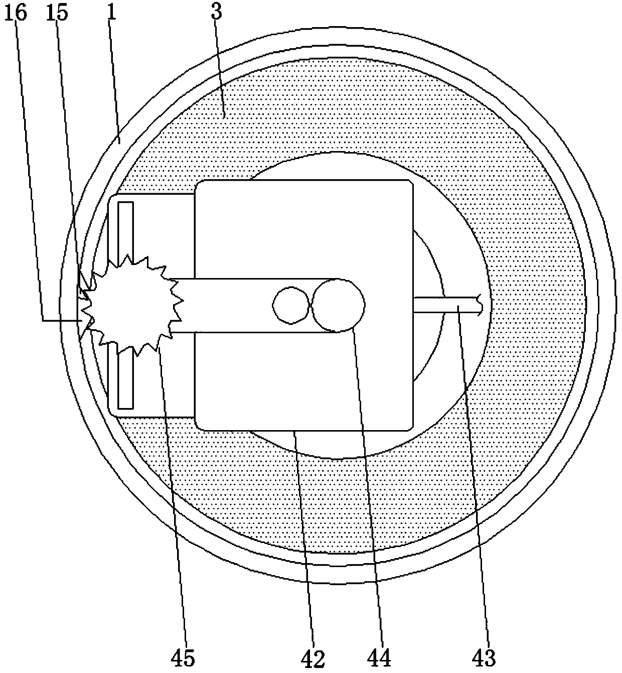 Adjustable auto-transformer capable of automatically locking carbon brush arm length