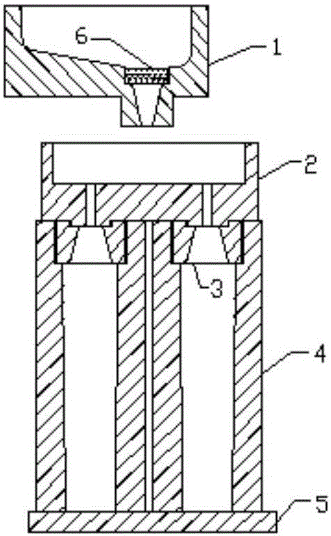 Small-capacity master alloy casting system