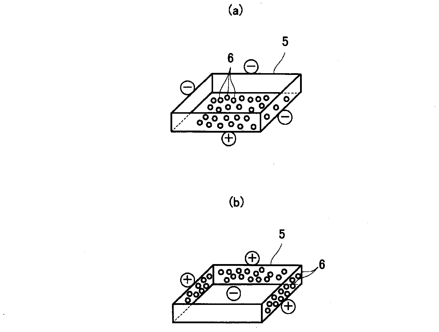 Fine electret particles and process for producing same