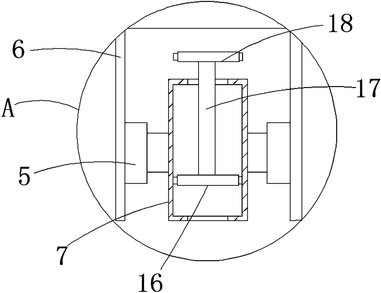 Sampling device in chemical synthesis process