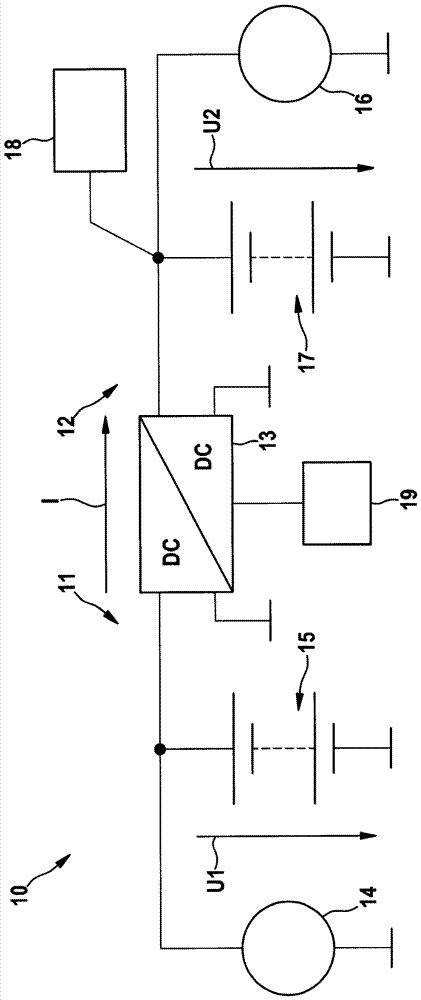 Method for operating a dual accumulator vehicle circuit