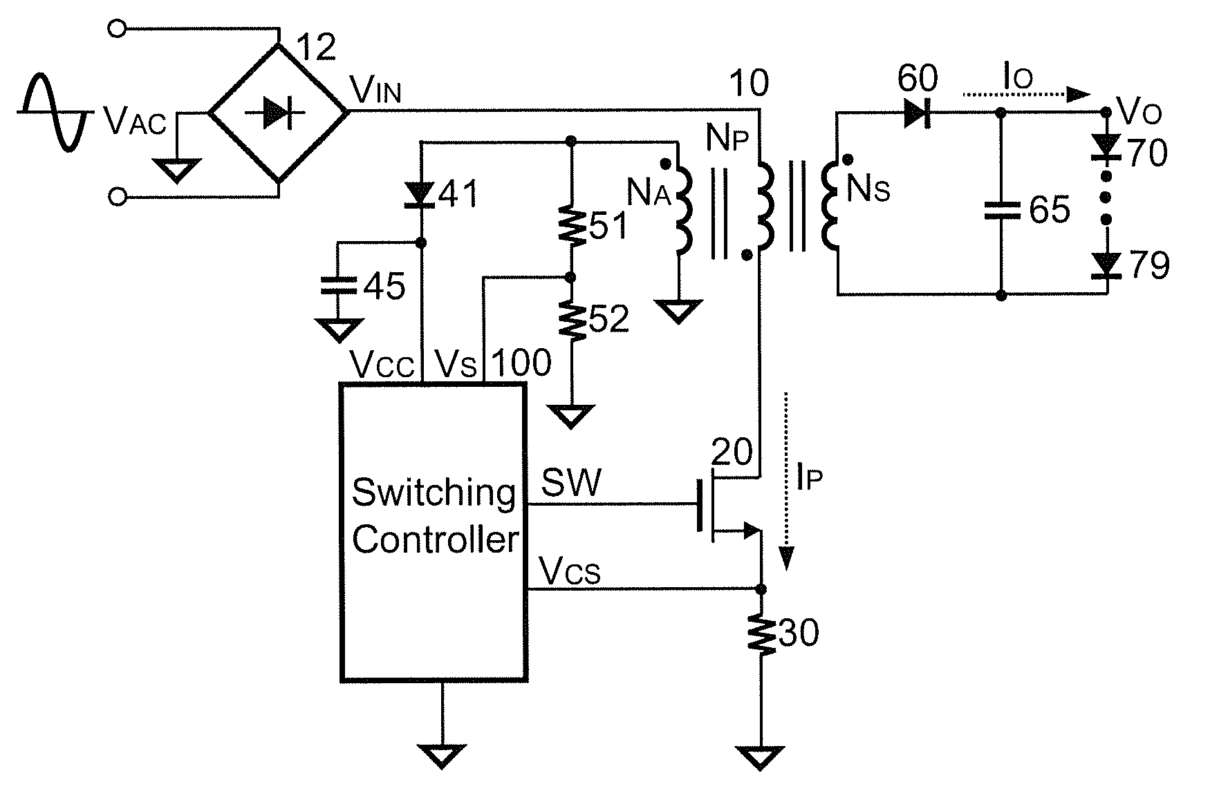 Method and apparatus for a LED driver with high power factor