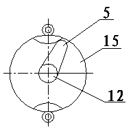 Sludge dewatering machine with circular slipknots