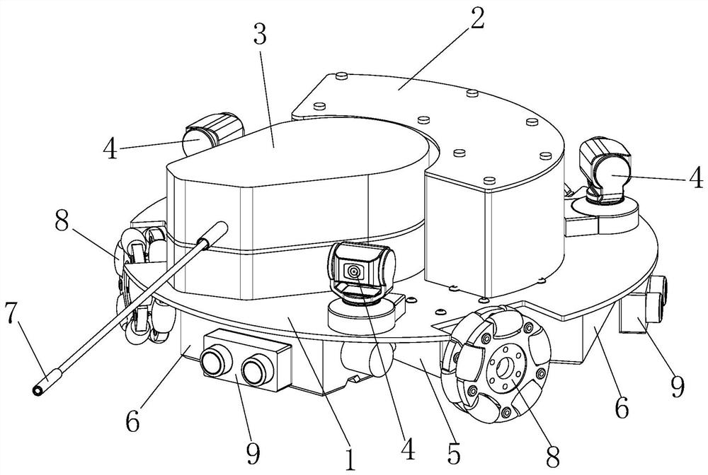 A wall climbing detection device and detection method thereof