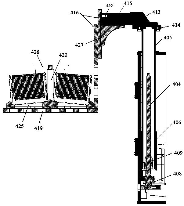 A silicon wafer cleaning and drying integrated device and cleaning method thereof