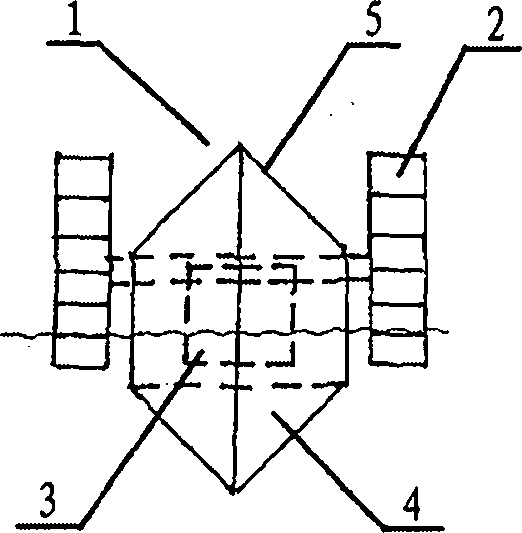 Horizontal type hydroelectric generator system