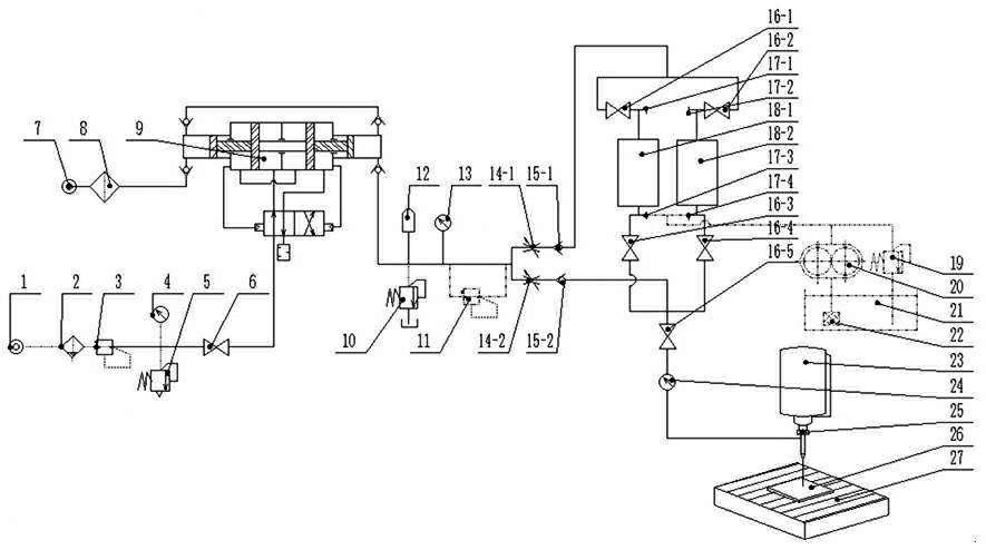 Micro abrasive water jet fine-finish device