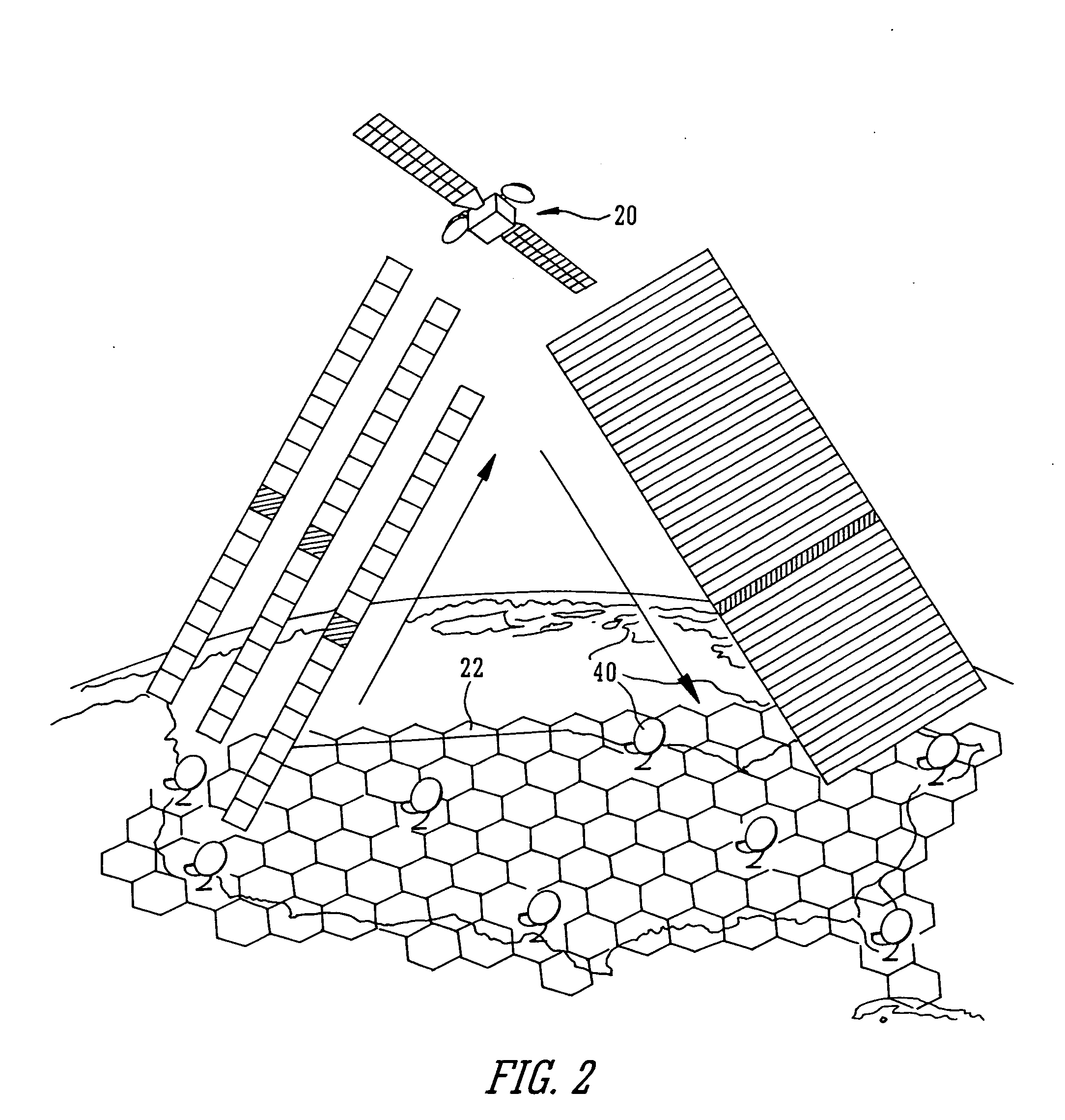 Method and apparatus for transmitting and receiving multiple services utilizing a single receiver in a broadband satellite system