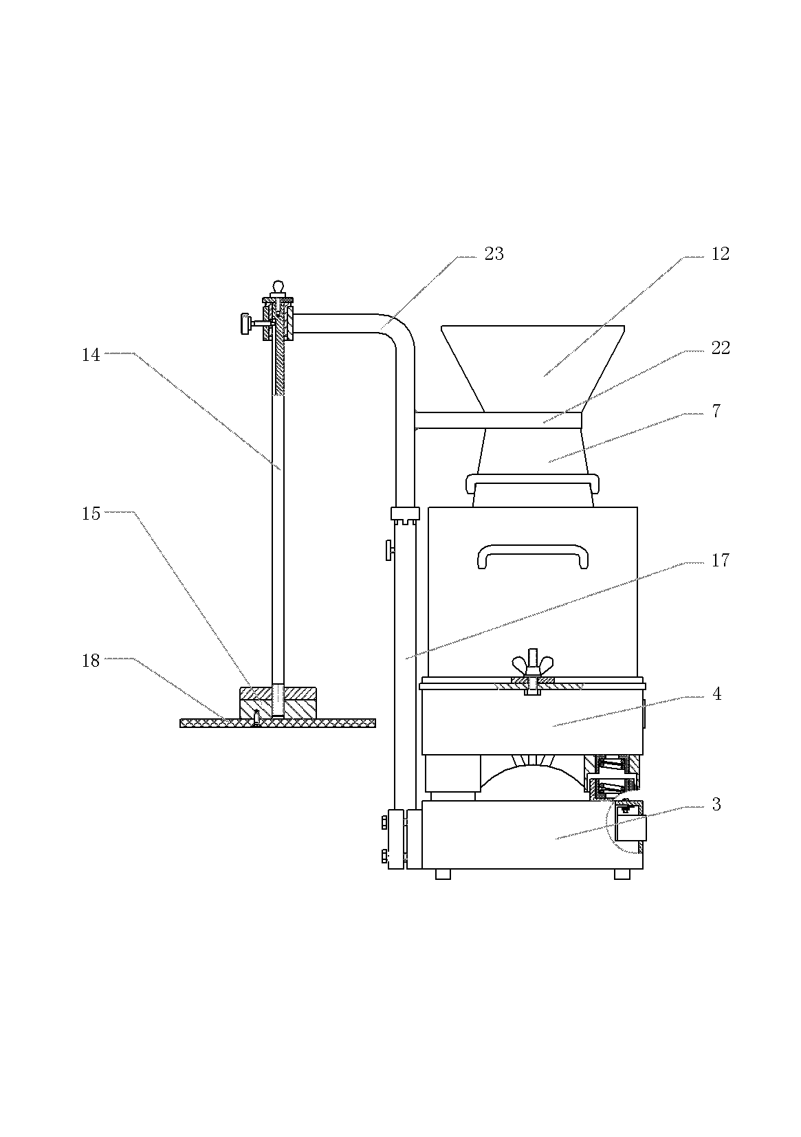 Novel V-B consistometer