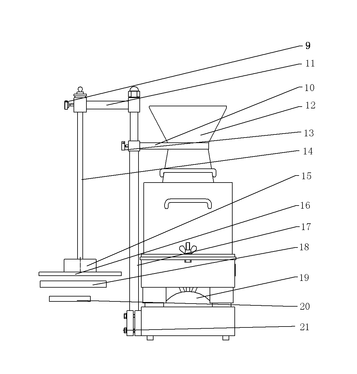 Novel V-B consistometer