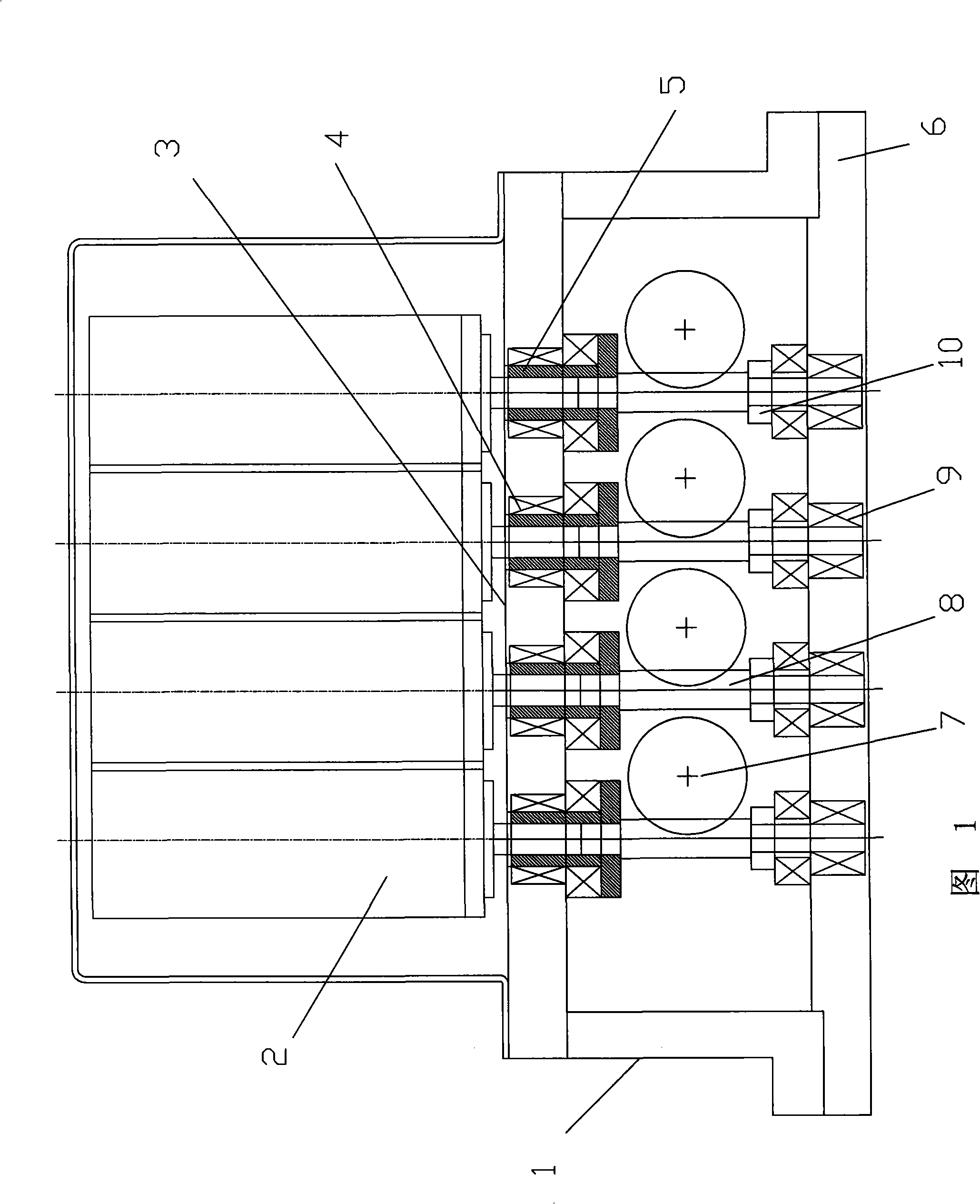 Intelligentized regulation system of air-conditioner fin die