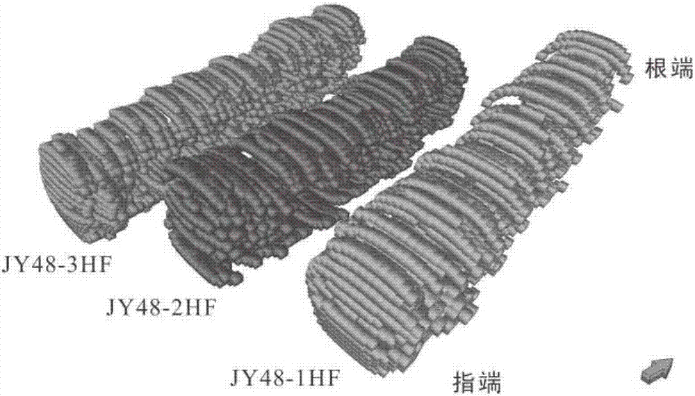 Geological characterization method of transforming volume of shale gas reservoir