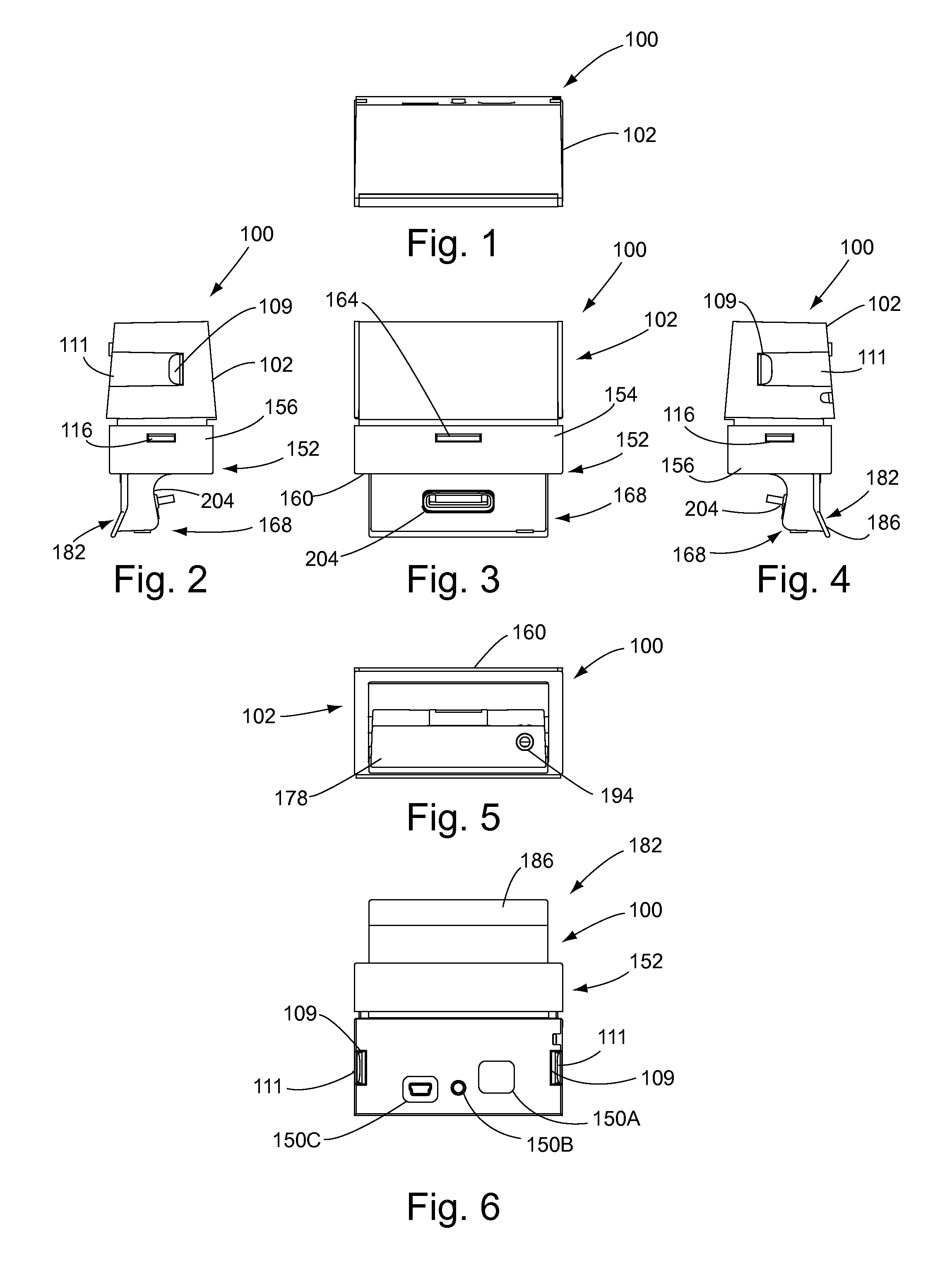 Docking station for use with power and data center