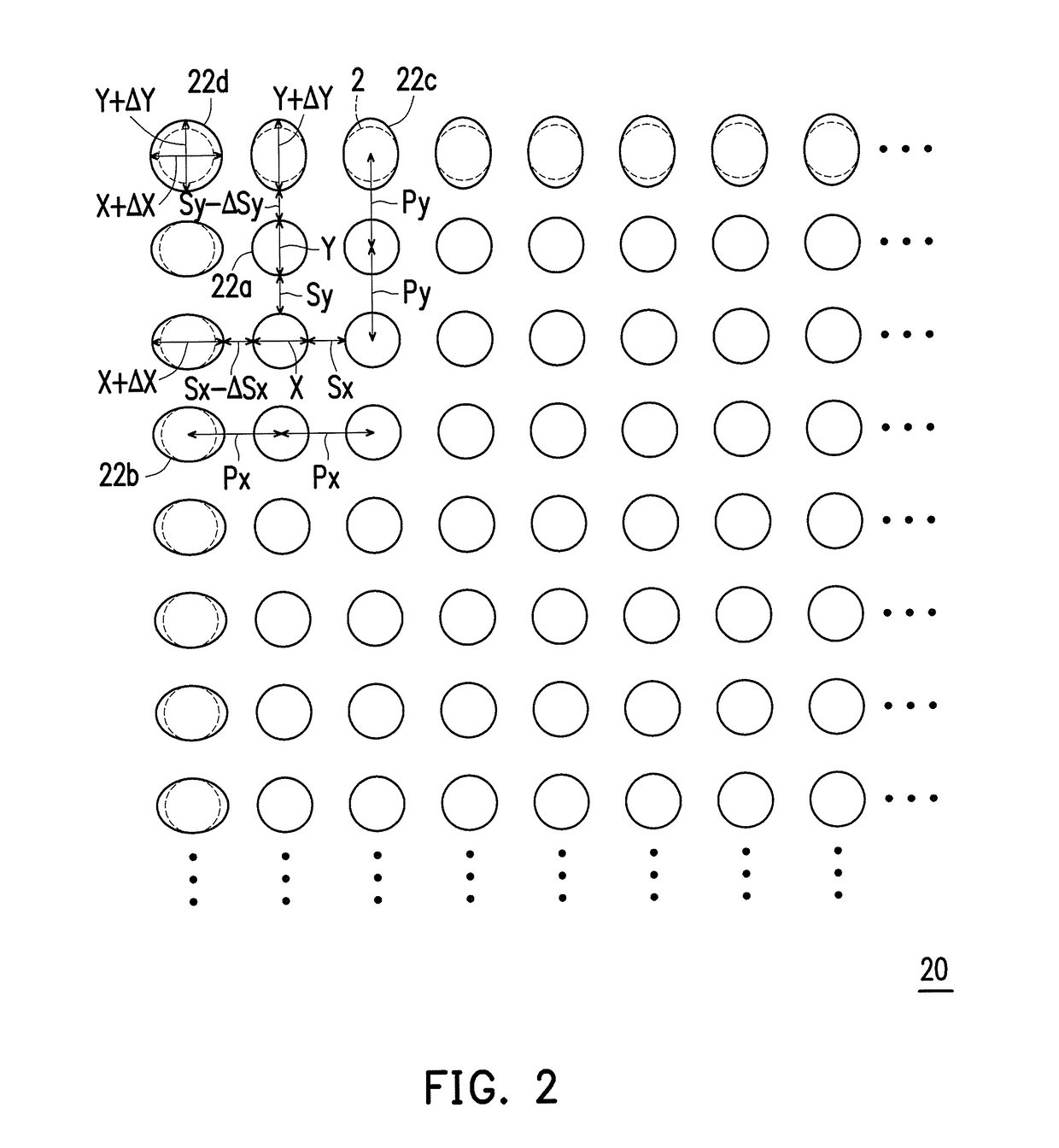 Patterned material layer and patterning method