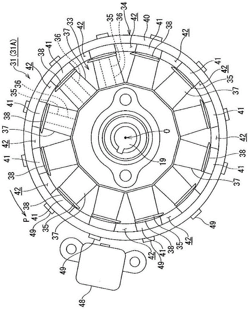 Generator for motorcycle