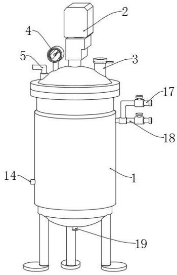 Design of liquid filtering device and online sterilization and degerming method