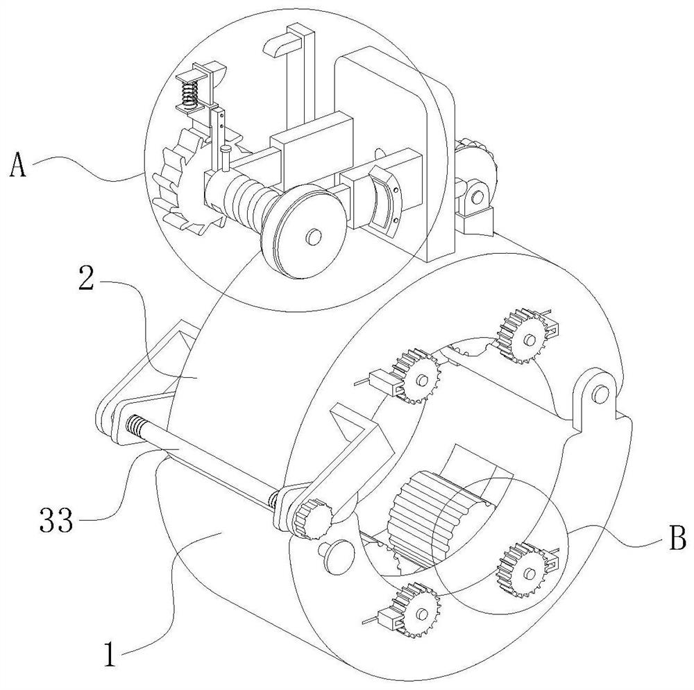 High-altitude operation safety belt fixing device